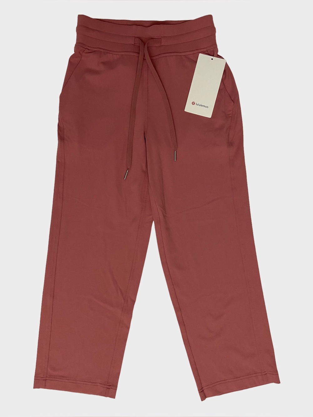 Lululemon Ready to Rulu Straight Leg High Rise Crop 24" Brier Rose, Size 2